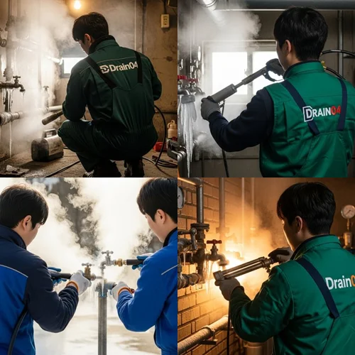비산동 수도관 동파 하수구 수도관 해빙 확실하게