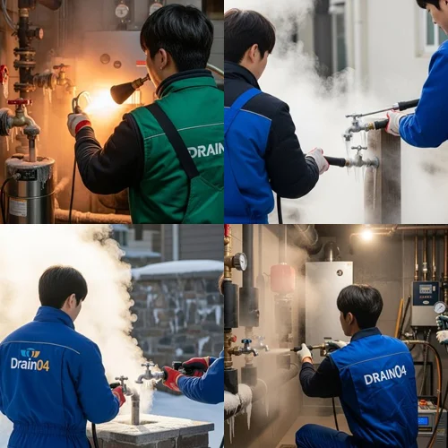 하수구 동파 예방과 대처 방법