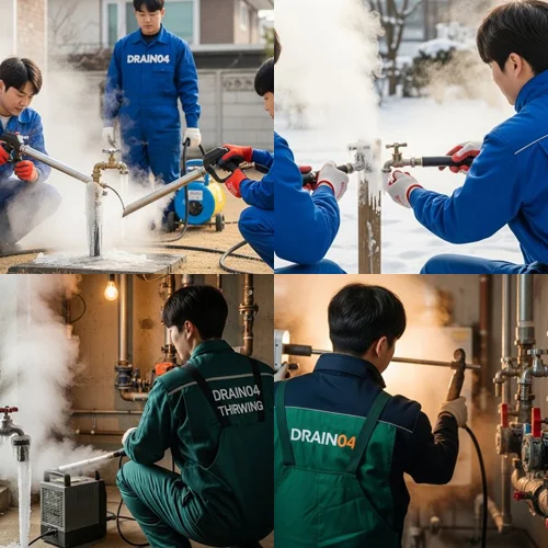 수도관 동파 예방과 대응 전문 기술