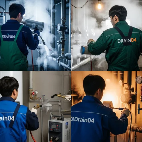 안양 수도 얼었을때 겨울철 동파 긴급 해결