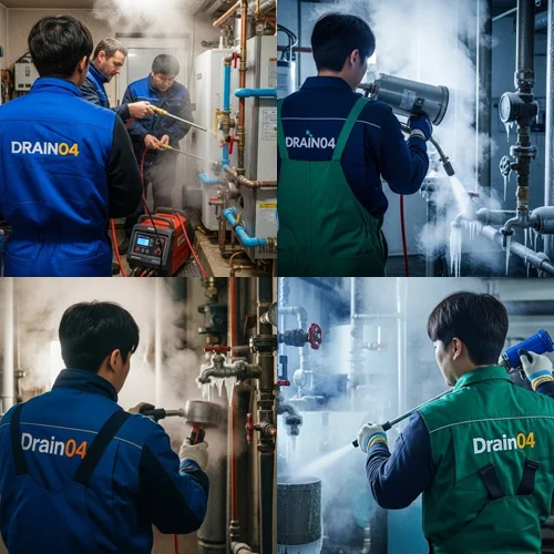 귀인동 수도 동파 녹임 해빙 확실하게 녹여서 뚫어