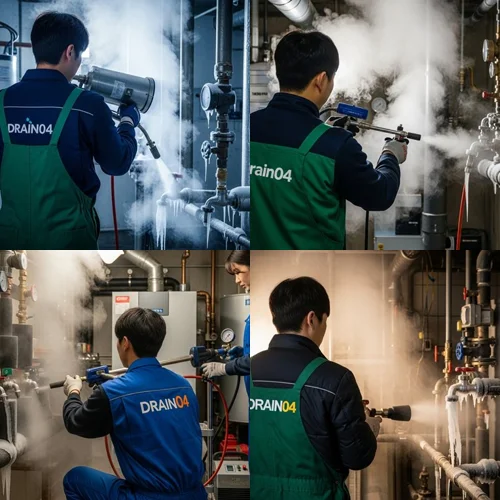 귀인동 수도 동파 녹임 해빙 확실하게 녹여서 뚫어