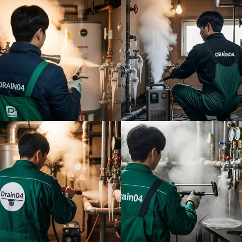 관양동 수도 동파 녹임 해빙 걱정 없이 따뜻한 겨울을