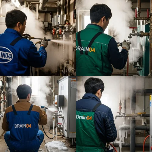 부흥동 수도관 동파 하수구 동파로 인한 불편함 해소