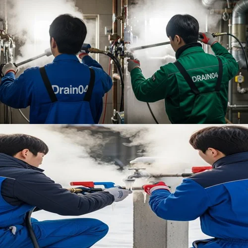 부흥동 수도관 동파 하수구 동파로 인한 불편함 해소