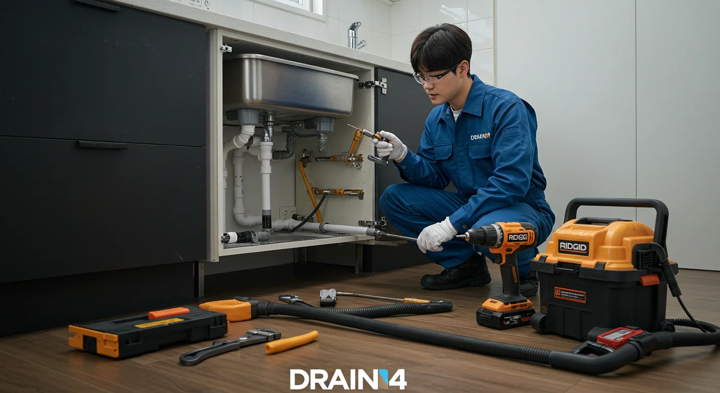 만안구 하수구 뚫음 꽉 막힌 배수구 막힘 시원하게