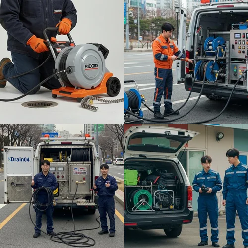 안양 하수구 배수구 막힘 4시 긴급 출동