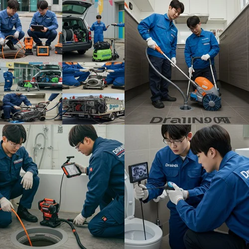 안양 만안구 하수구 배수구 막힘 석수동 빌라 역류 해결