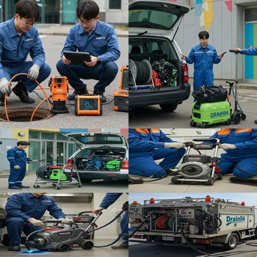 안양 만안구 하수구 배수구 막힘 석수동 빌라 역류 해결