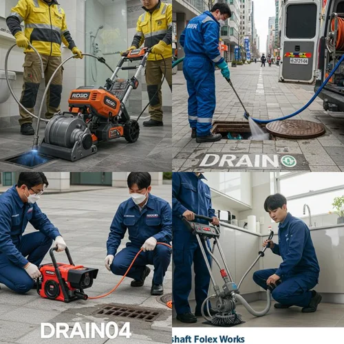 안양 귀인동 싱크대막힘 뚫어 작업... 평촌 학원가