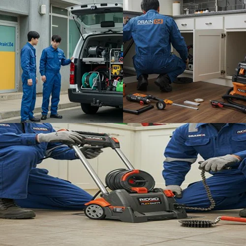 안양 신촌동 하수구 막힘, 관양동 빌라 1층 꽉 막힌 하수도 현장