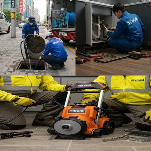 안양 박달동 하수구 막힘, 꽉 막힌 하수도 빌라 역류 현장