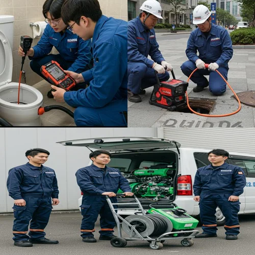 안양 박달동 하수구 막힘, 꽉 막힌 하수도 빌라 역류 현장