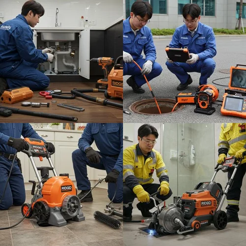 안양 범계동 하수구 막힘, 평촌 꽉 막힌 하수도 상가