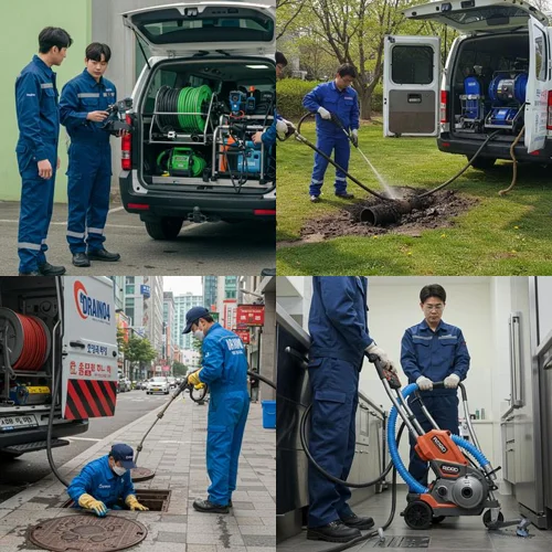 안양 석수동 싱크대막힘, 뚫어 작업 관악역 근처