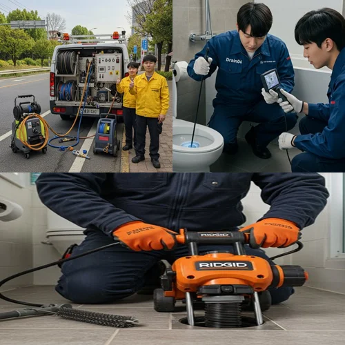 평안동 하수구 막힘 하수도 전문가가 바로 출동