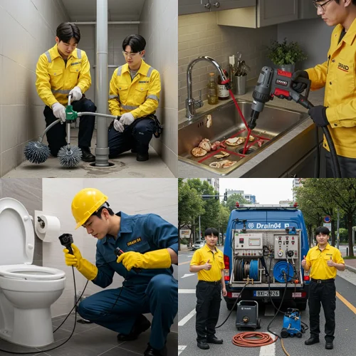 동안구 싱크대 막힘 하수구 답답함 제로 만들어 드려요