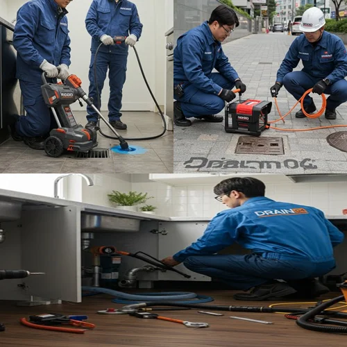 동안구 싱크대 막힘 하수구 답답함 제로 만들어 드려요