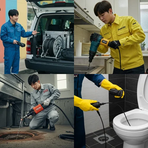 안양 갈산동 하수구막힘 뚫음 통쾌한 해결을 약속