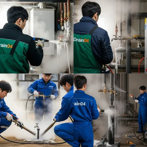 평안동 수도 동파 녹임 해빙 시원한 전문가가 달려가요