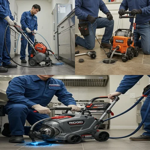 잦은 막힘의 원인을 찾다! 부흥동 하수구 뚫음 하수도 내시경 작업 후기