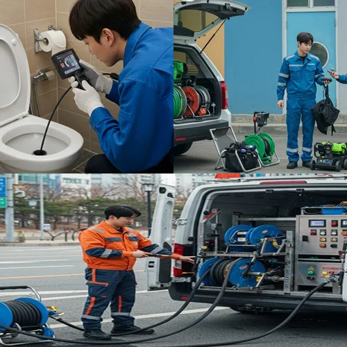 악취까지 싹~ 해결되는 동안구 하수구 업체 오수관 내시경 작업 후기