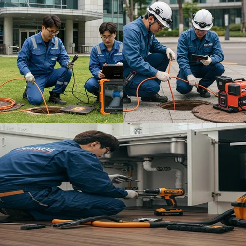 부림동 하수구 막힘 업체 빌라 층 역류 드디어 뚫고 광명 찾았어요 (감동)