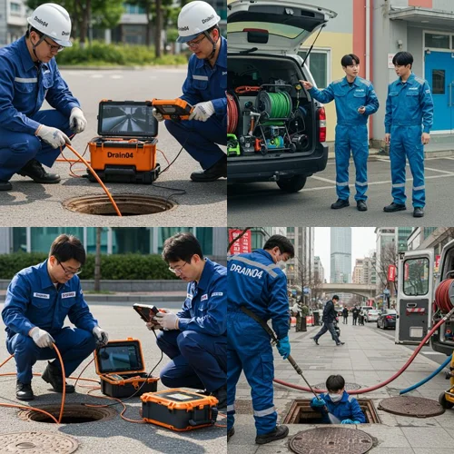 공장 건물 횡주관 청소엔 여기가 최고 동안구 하수구 고압세척 횡주관