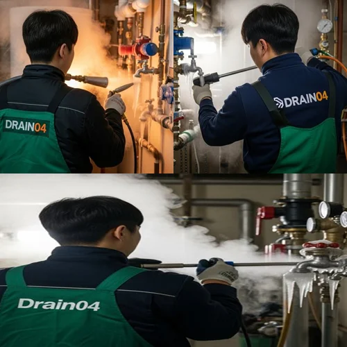 석수동 해빙 하수도 배관 업체 녹여서 새것처럼 깔끔하게