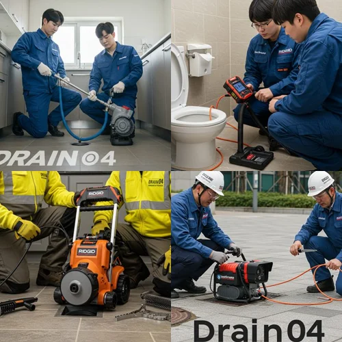 꽉 막힌 하수도 시원하게 뚫었어요 안양 하수구 뚫음 하수도 작업 후기