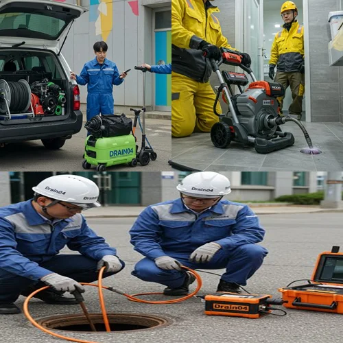 꽉 막힌 하수도 시원하게 뚫었어요 안양 하수구 뚫음 하수도 작업 후기