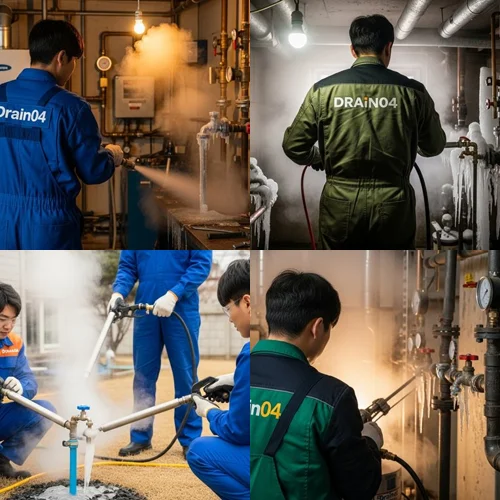 석수동 해빙 하수도 배관 업체 녹여서 새것처럼 깔끔하게