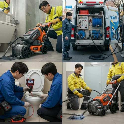 셀프 작업 실패 후 부른 전문가 안양 하수구 업체 오수관 리얼 후기