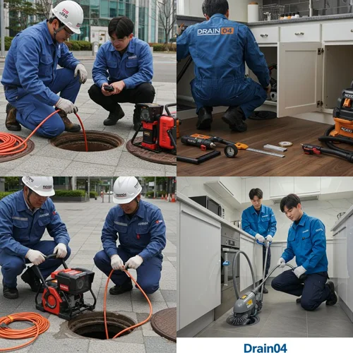 셀프 작업 실패 후 부른 전문가 안양 하수구 뚫음 하수도 리얼 후기
