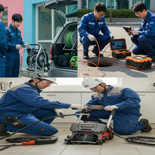 안양시 하수구 업체 오수관, 평촌/범계 배수구막힘 작업 후기 남겨요!