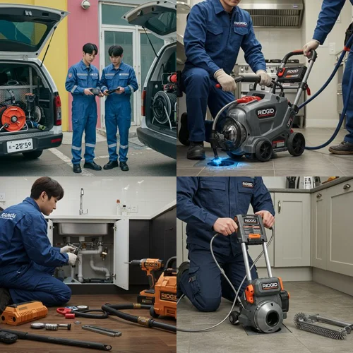 로데오거리 상가 기름때 제거 전문! 범계동 싱크대 막힘 배수구 후기 공유