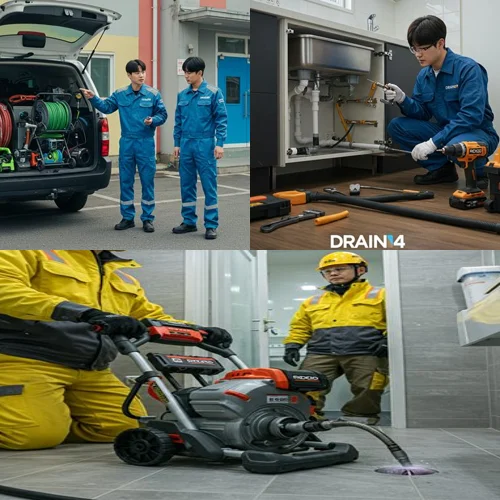 안양 싱크대 하수구 막힘 리얼 후기 (내시경)