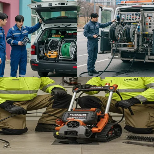 만안구 하수구 고압세척 횡주관, 안양 빌딩 지하 배관 스케일링