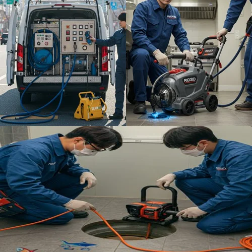 안양 하수구 고압세척 횡주관 작업 후기