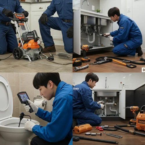 안양시 하수구 고압세척 횡주관, 아파트 단지 작업 완료 후기 남겨요! (만족)