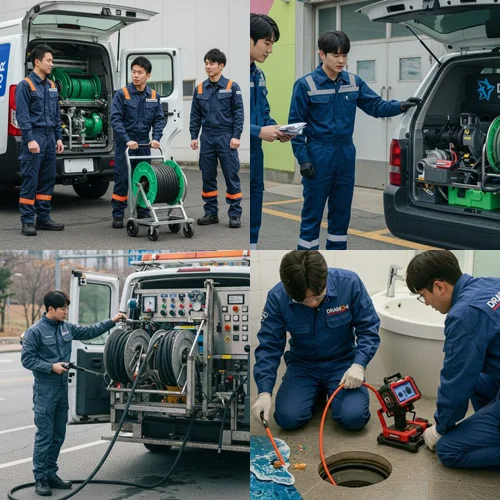 안양 평촌 학원가 빌딩 막힘의 진짜 주범 귀인동 하수구 막힘 업체가 찾았습니다