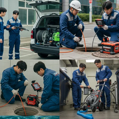 싱크대 냄새 때문에 두통까지 온다면? 동안구 싱크대 하수구 막힘 해결!