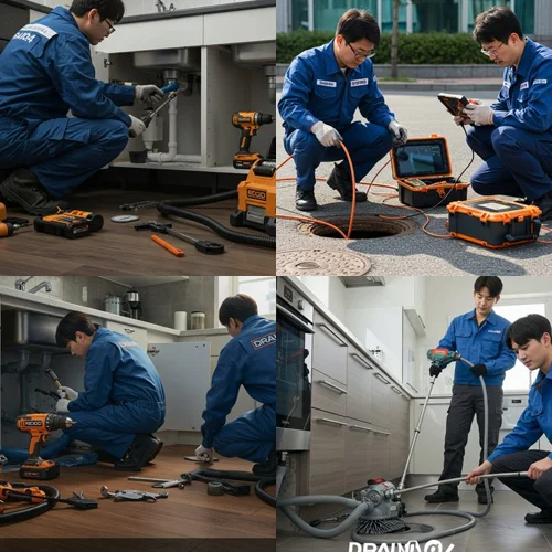 비산동 하수구 막힘 이마트 근처