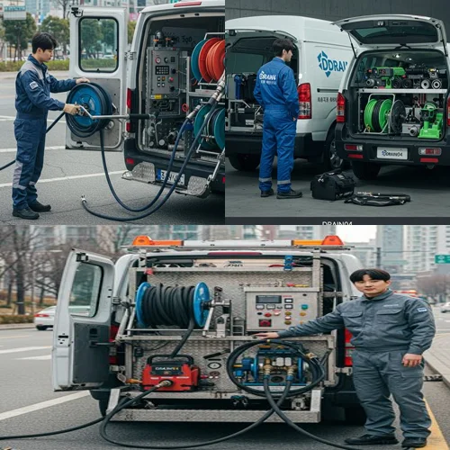 안양 신촌동 하수구 막힘 주택가
