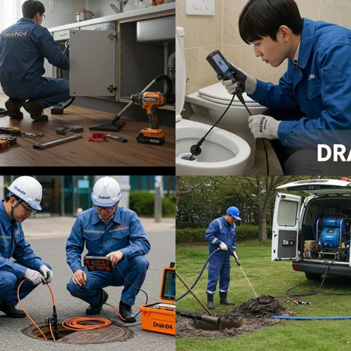 평촌동 하수구 막힘 학원가 역류