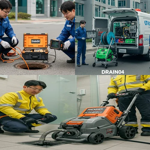 평촌동 하수구 막힘 학원가 역류