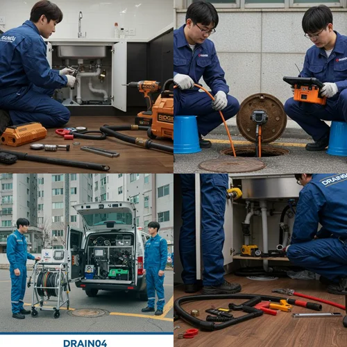 안양시 싱크대 막힘 악취 제거