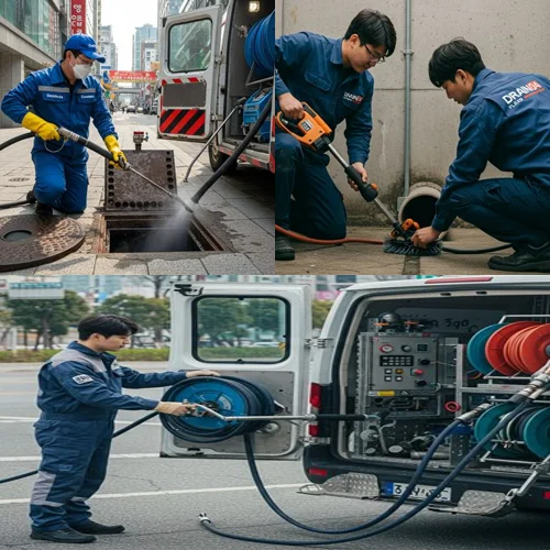 만안구 싱크대 막힘 음식물 막힘