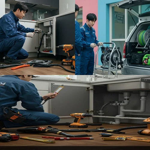 안양 갈산동 싱크대 막힘 뚫어 뻥