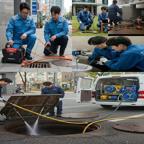 부흥동 싱크대 막힘 배관 청소